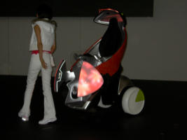 Personal transport vehicle very much like a glorified  Segway.